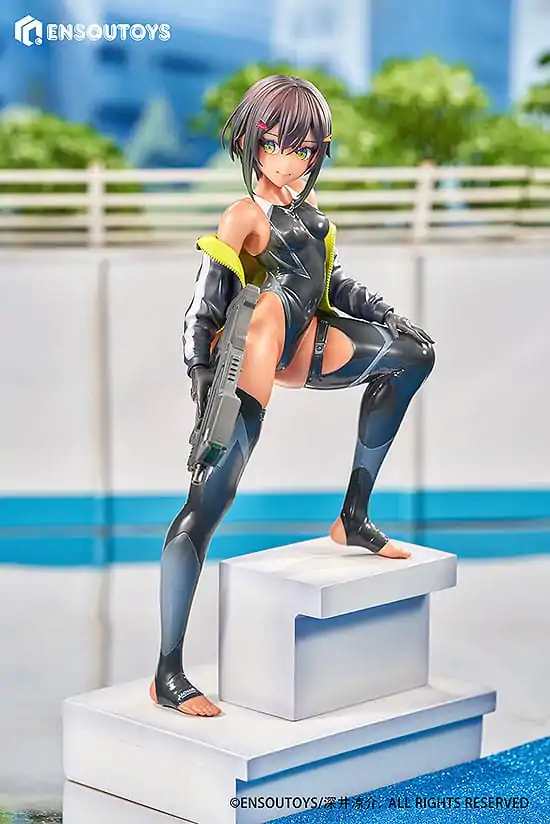 Arms Note Socha 1/7 Plavecký Tým Bucho-chan 22 cm fotografii produktu