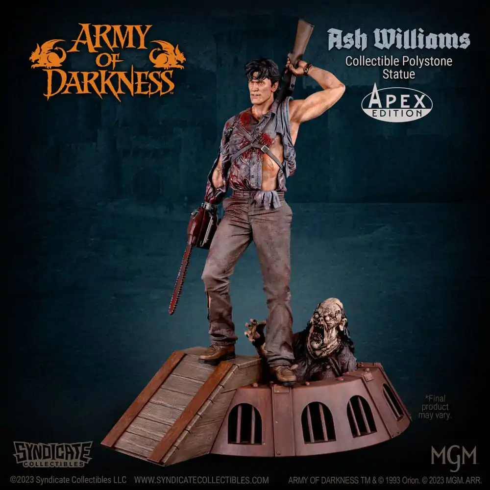 Army of Darkness Statue 1/10 Ash Williams 28 cmArmy of Darkness Socha 1/10 Ash Williams 28 cm fotografii produktu