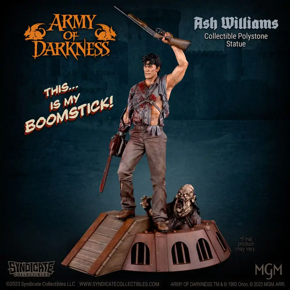 Army of Darkness Statue 1/10 Ash Williams 28 cmArmy of Darkness Socha 1/10 Ash Williams 28 cm fotografii produktu