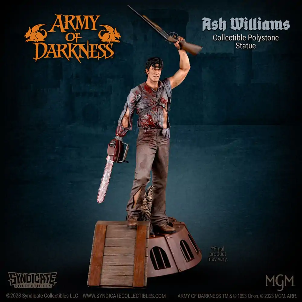 Army of Darkness Statue 1/10 Ash Williams 28 cmArmy of Darkness Socha 1/10 Ash Williams 28 cm fotografii produktu