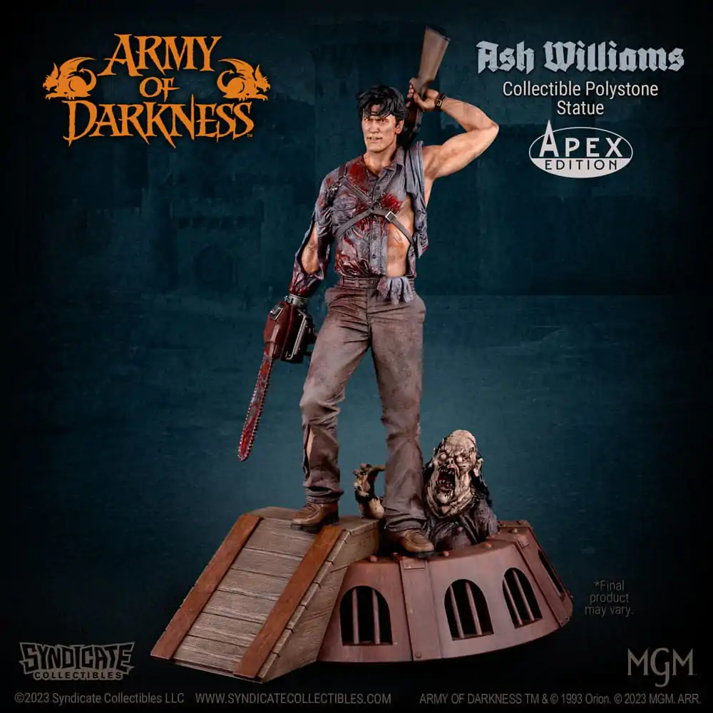 Army of Darkness Statue 1/10 Ash Williams 28 cmArmy of Darkness Socha 1/10 Ash Williams 28 cm fotografii produktu