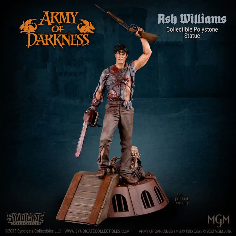 Army of Darkness Statue 1/10 Ash Williams 28 cmArmy of Darkness Socha 1/10 Ash Williams 28 cm fotografii produktu