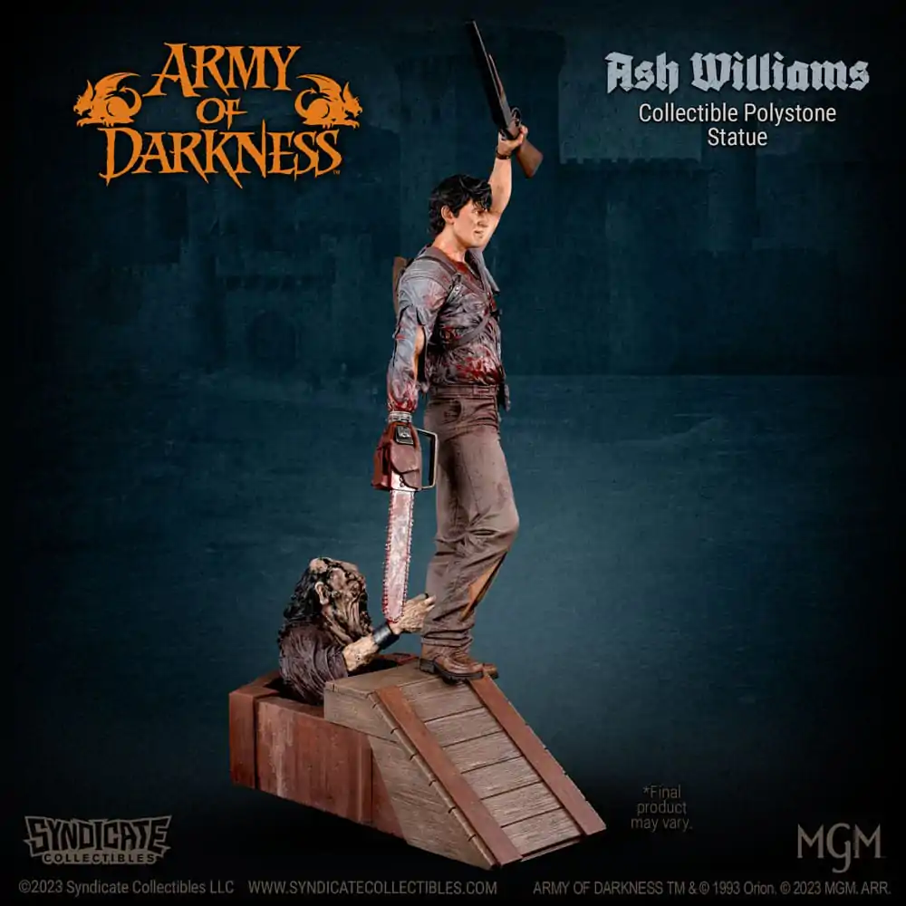 Army of Darkness Statue 1/10 Ash Williams 28 cmArmy of Darkness Socha 1/10 Ash Williams 28 cm fotografii produktu