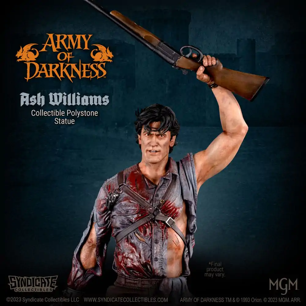 Army of Darkness Statue 1/10 Ash Williams 28 cmArmy of Darkness Socha 1/10 Ash Williams 28 cm fotografii produktu