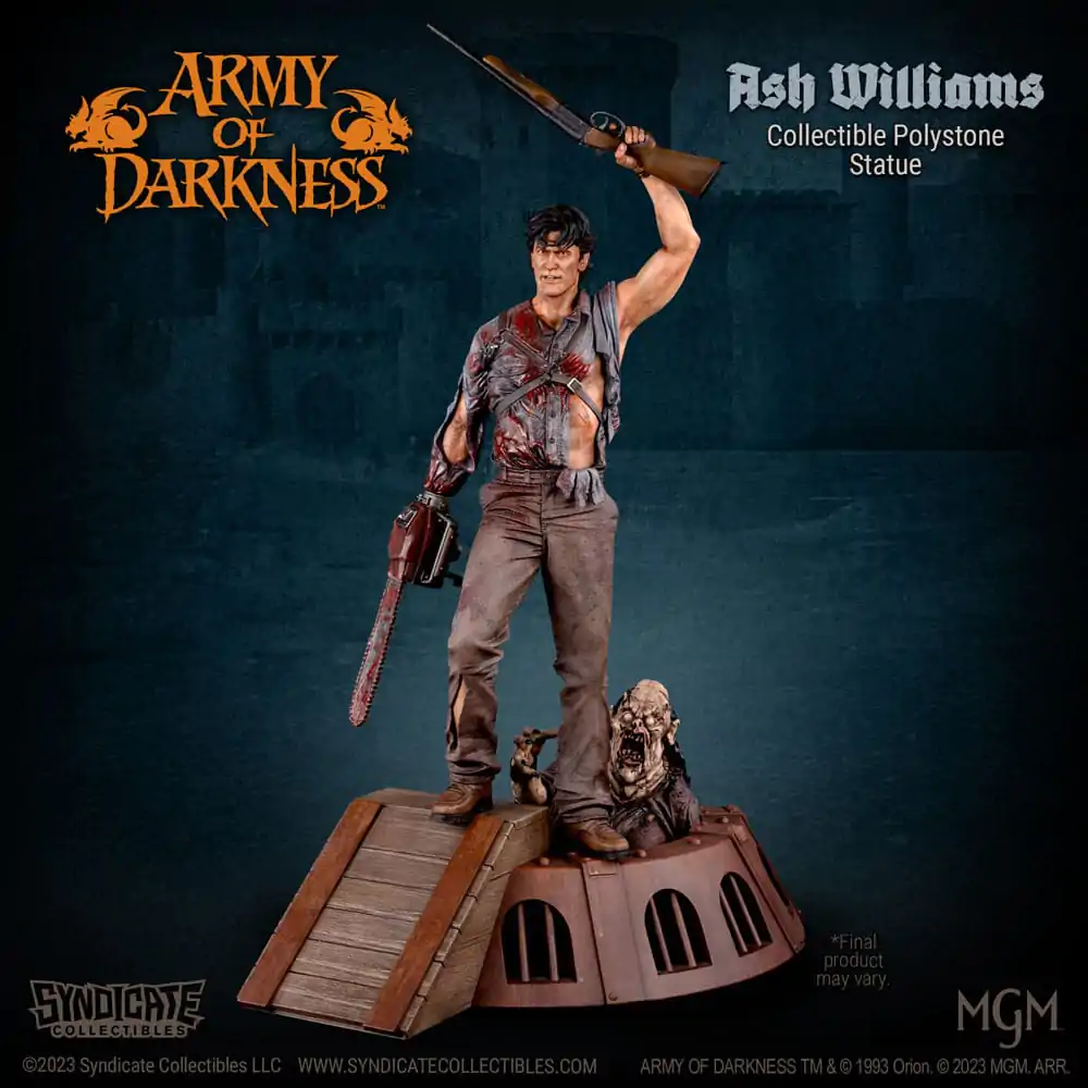 Army of Darkness Statue 1/10 Ash Williams 28 cmArmy of Darkness Socha 1/10 Ash Williams 28 cm fotografii produktu