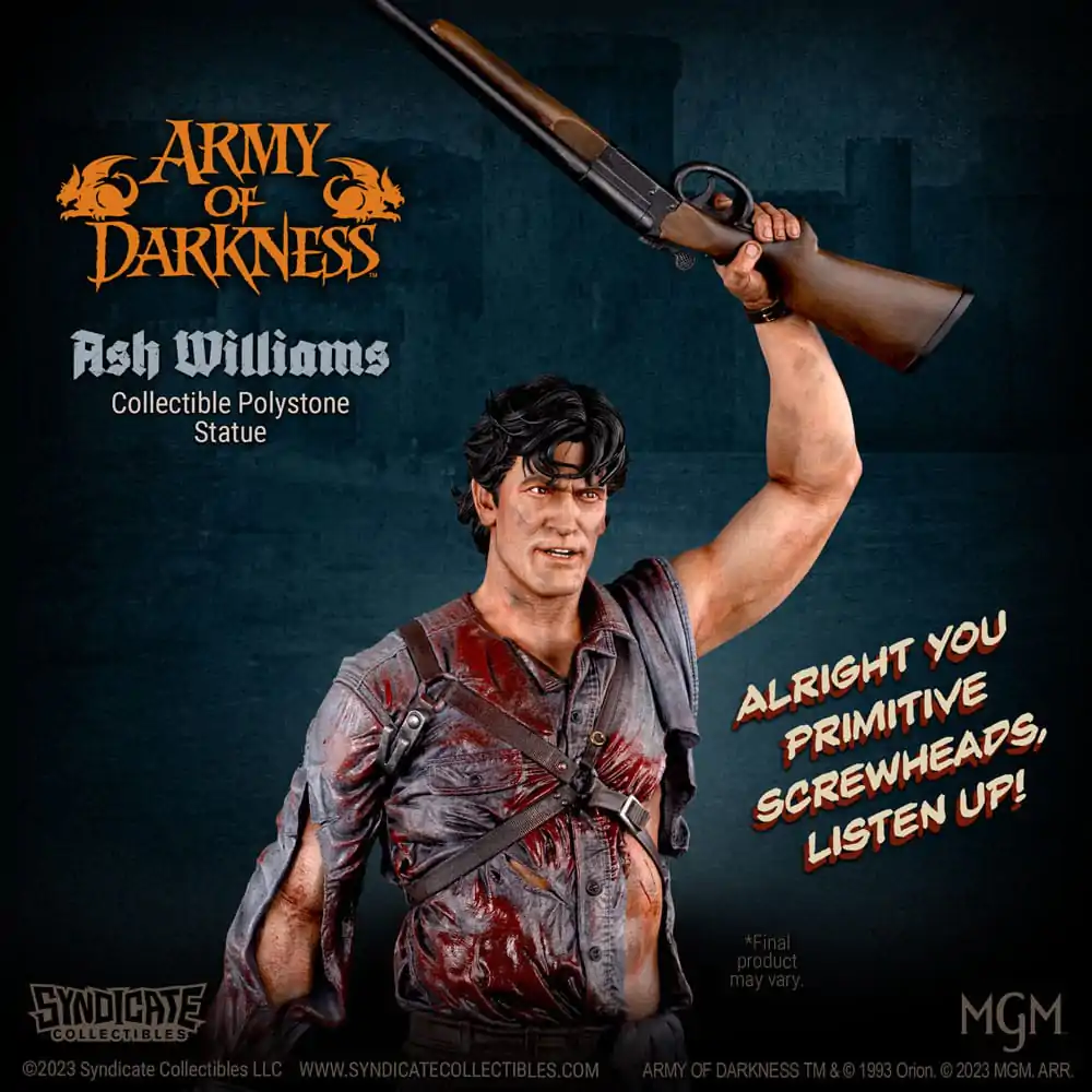 Army of Darkness Statue 1/10 Ash Williams 28 cmArmy of Darkness Socha 1/10 Ash Williams 28 cm fotografii produktu