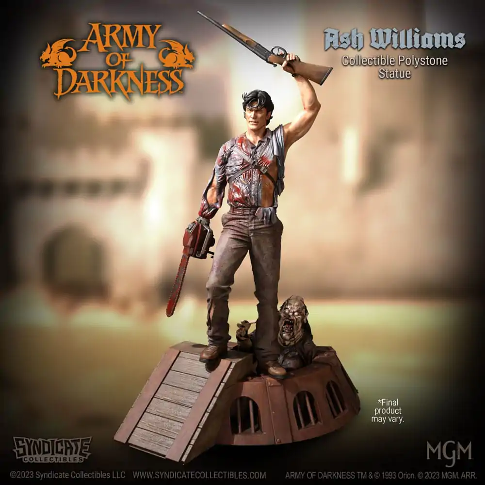 Army of Darkness Statue 1/10 Ash Williams 28 cmArmy of Darkness Socha 1/10 Ash Williams 28 cm fotografii produktu