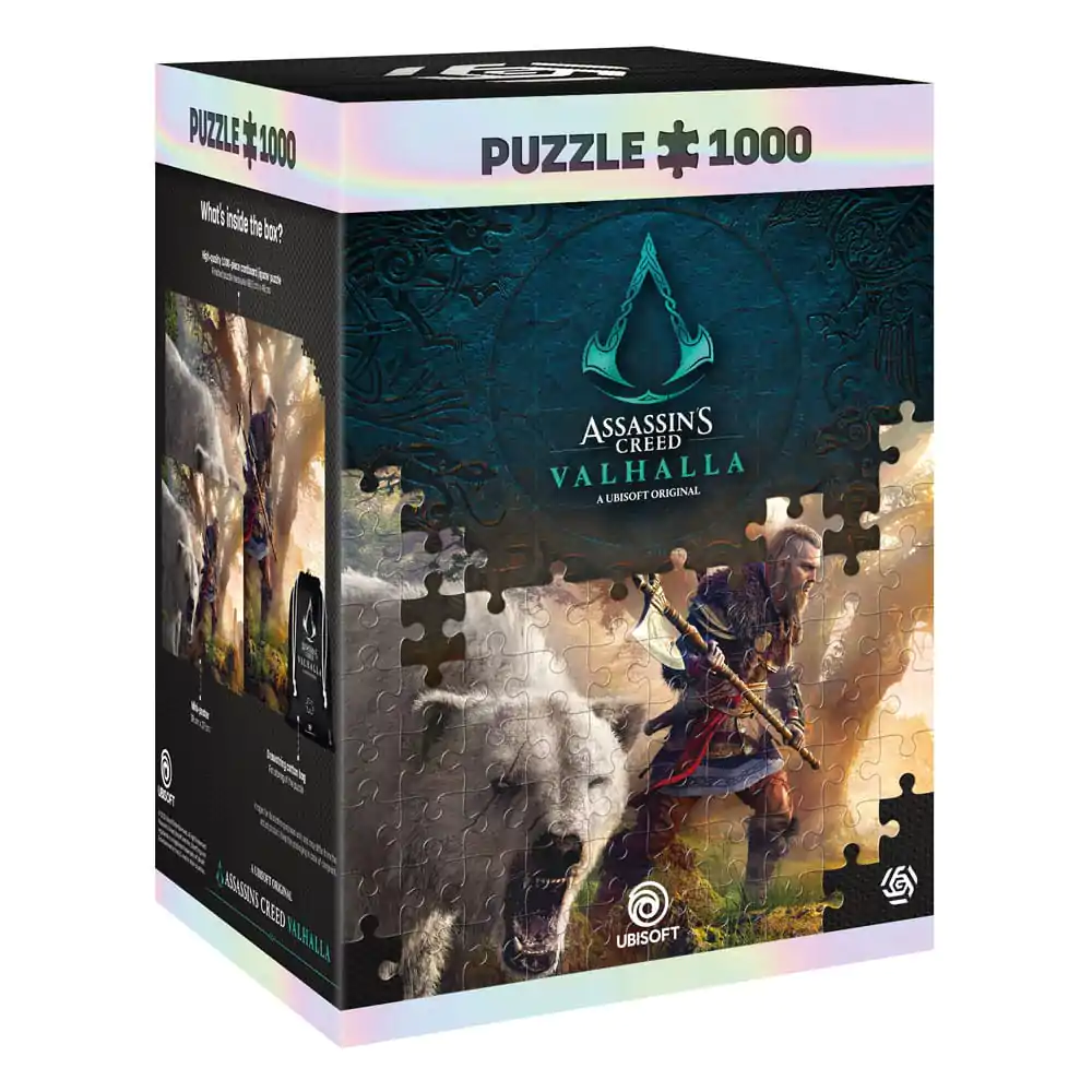 Assassin's Creed Valhalla Prémiové Puzzle Eivor & Lední Medvěd (1000 dílků) fotografii produktu