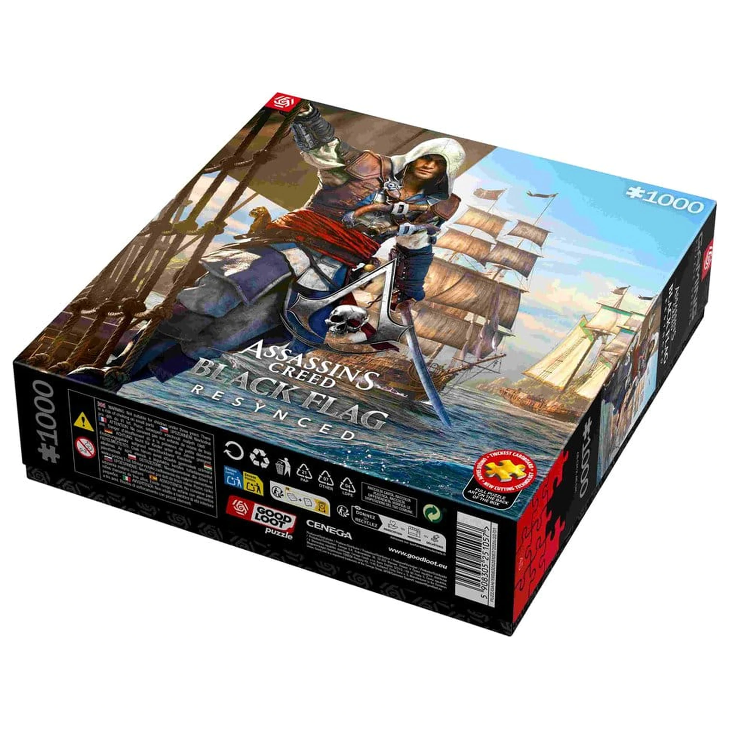 Assassin's Creed Black Flag Resynced puzzle (1000 dílků) fotografii produktu