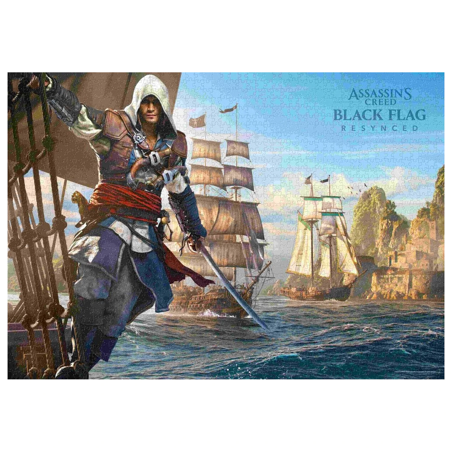 Assassin's Creed Black Flag Resynced puzzle (1000 dílků) fotografii produktu