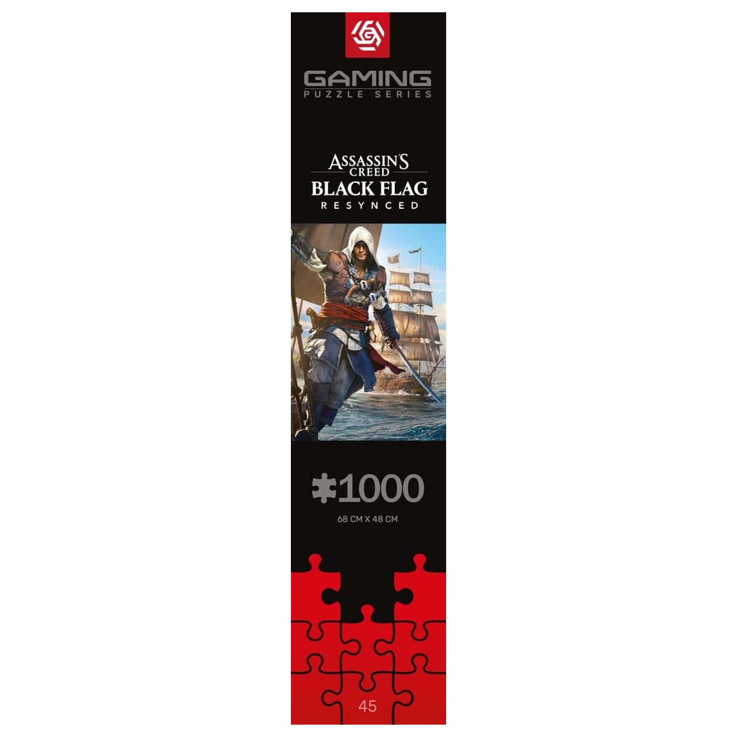 Assassin's Creed Black Flag Resynced puzzle (1000 dílků) fotografii produktu