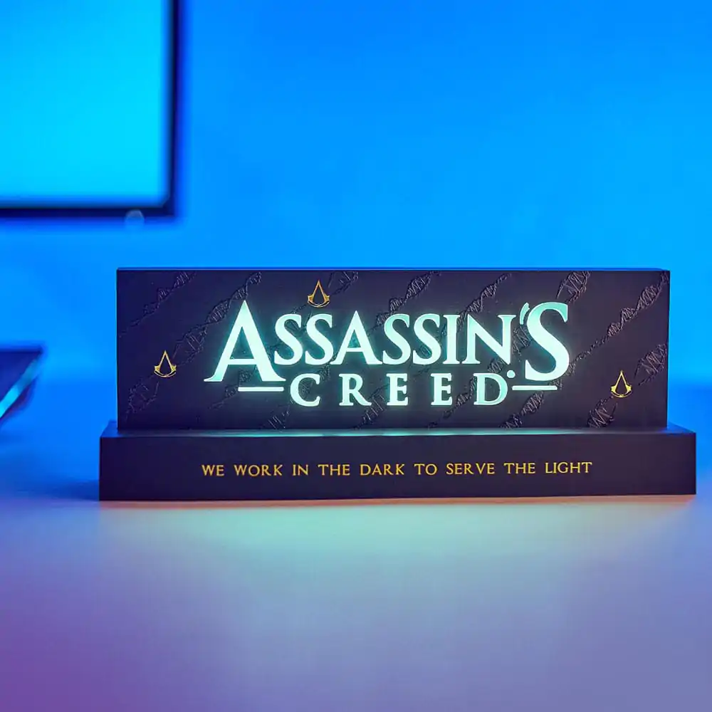 Assassin's Creed LED-Světlo Logo 22 cm fotografii produktu