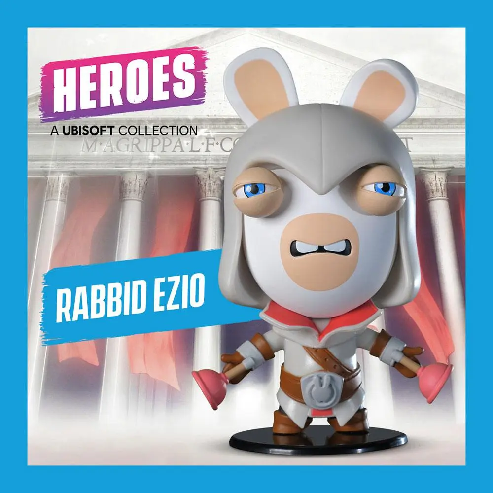 Assassin's Creed / Raving Rabbid Ubisoft Heroes Collection Chibi Figurka Rabbid Ezio 10 cm fotografii produktu