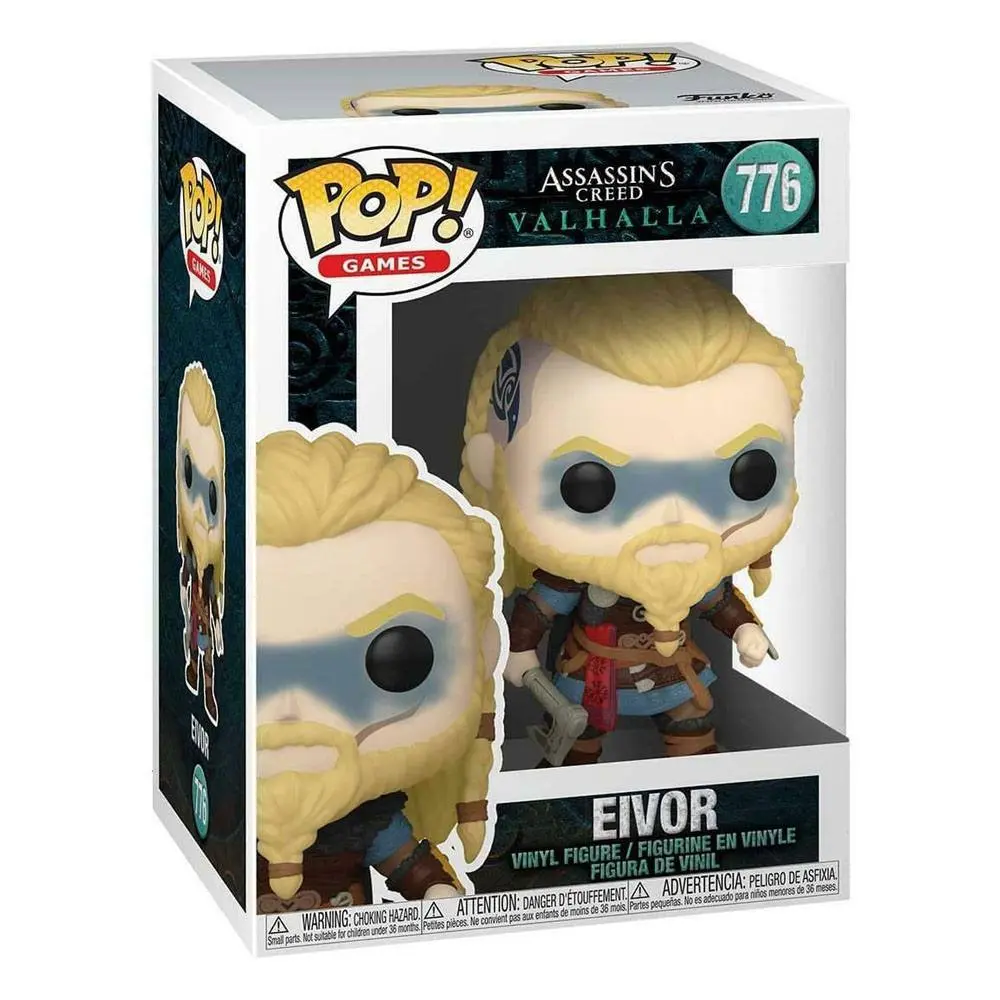 Assassins Creed Valhalla POP! Games vinylová figurka Eivor 9 cm fotografii produktu