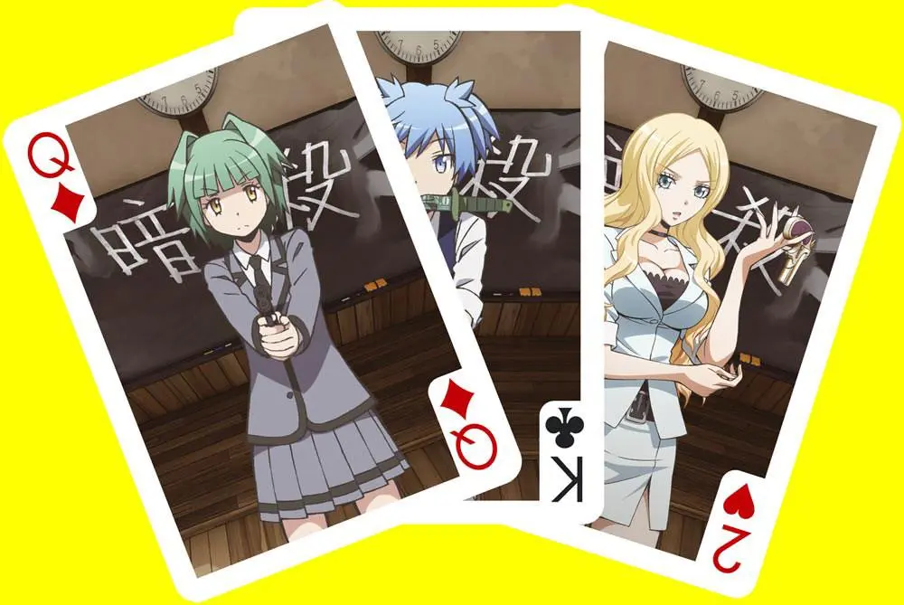 Assassination Classroom Hrací Karty Characters fotografii produktu