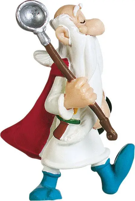 Figurka Asterix Getafix s kotlíkem 8 cm fotografii produktu