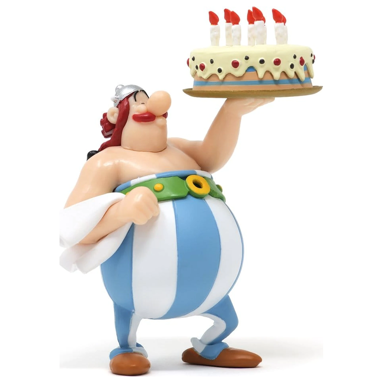Asterix PVC figurka Obelix Happy Birthday 8,5 cm fotografii produktu
