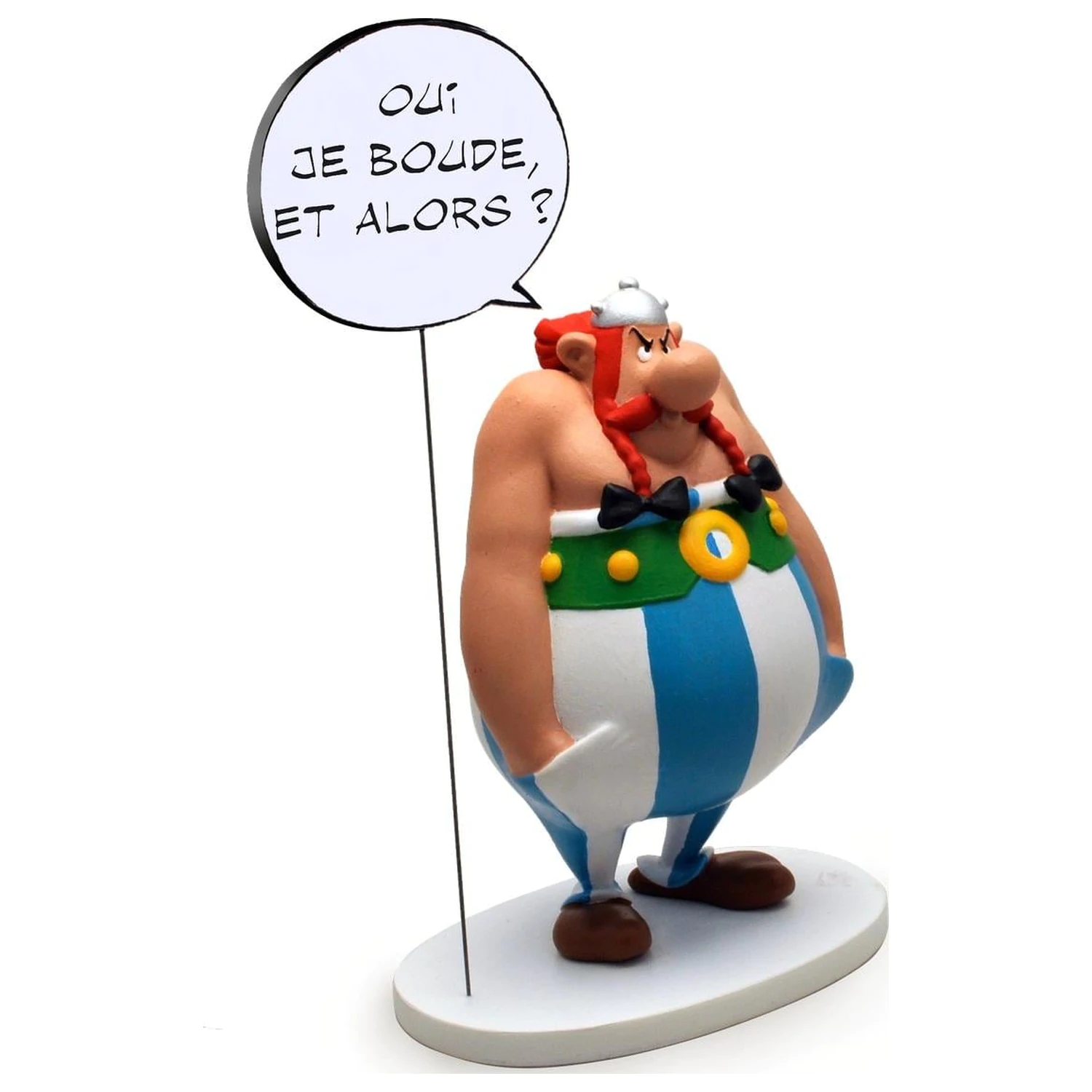 Soška Asterix & Obelix Obelix Oui Je Boude? "New Edition" 19 cm fotografii produktu