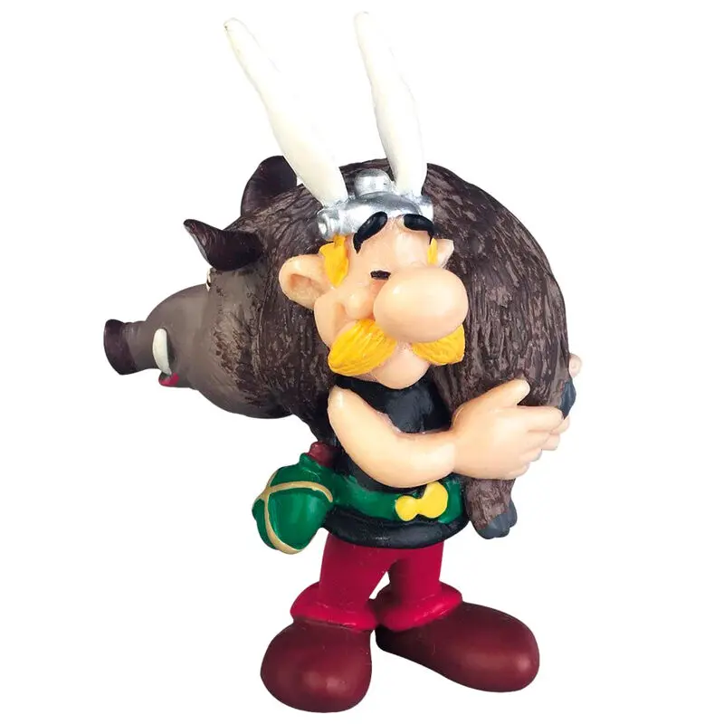 Figurka Asterix Asterix držící kance 6 cm fotografii produktu