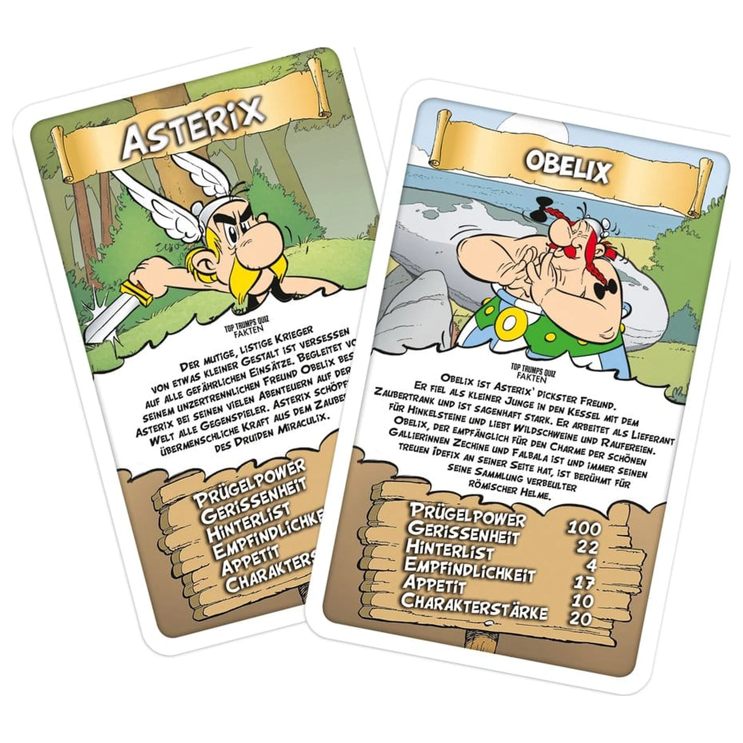Karetní hra Asterix Top Trumps *Německá verze* fotografii produktu