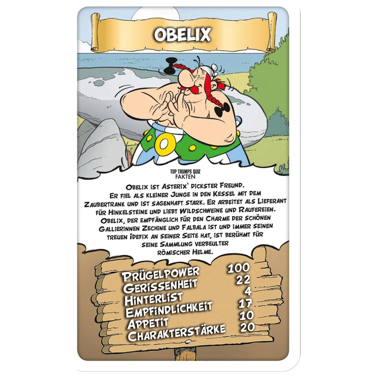Karetní hra Asterix Top Trumps *Německá verze* fotografii produktu
