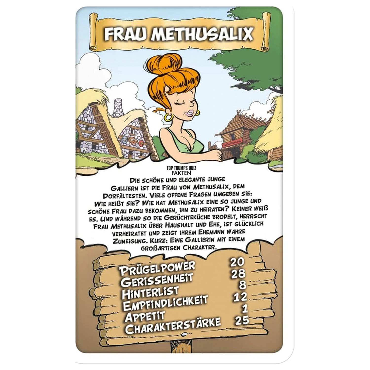Karetní hra Asterix Top Trumps *Německá verze* fotografii produktu