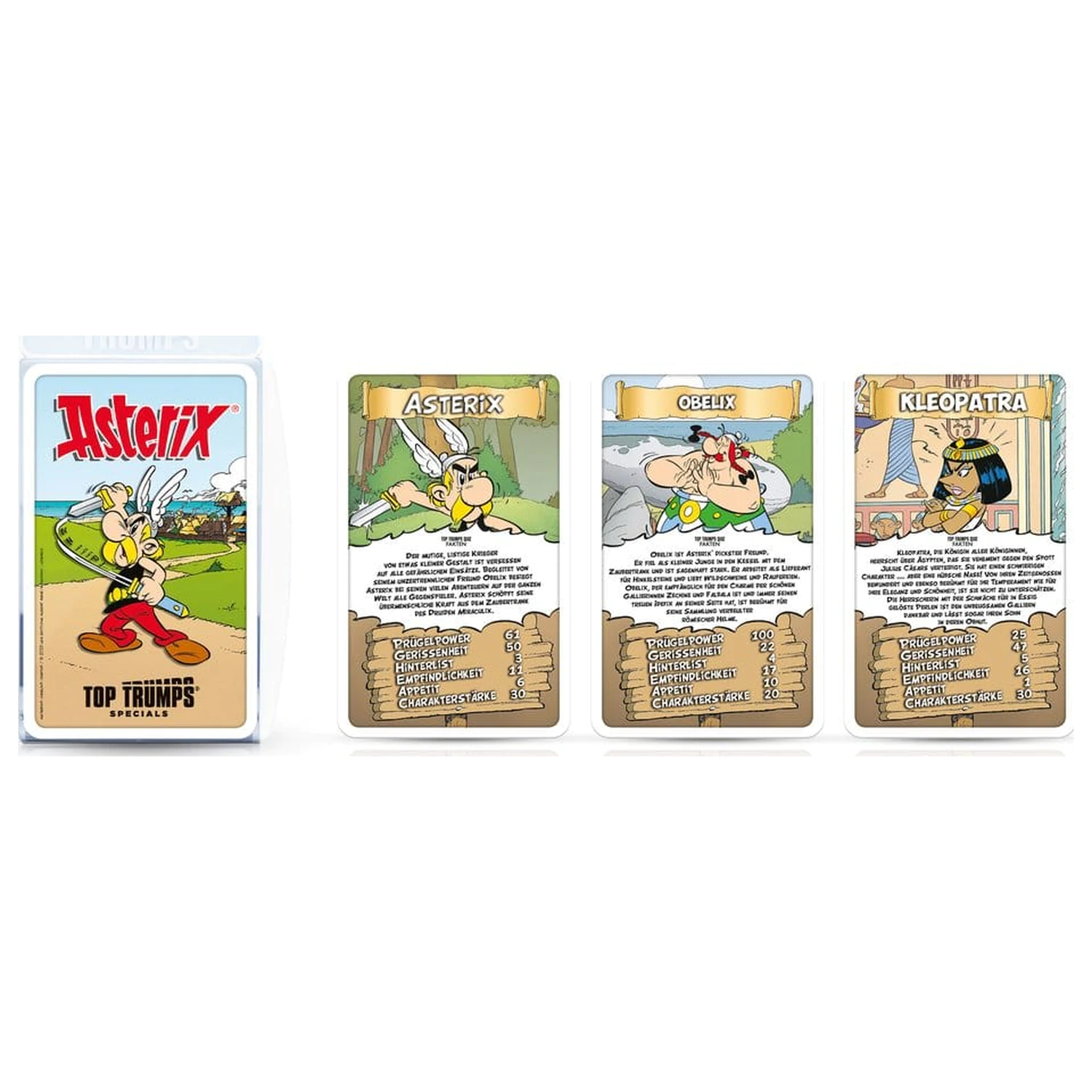 Karetní hra Asterix Top Trumps *Německá verze* fotografii produktu