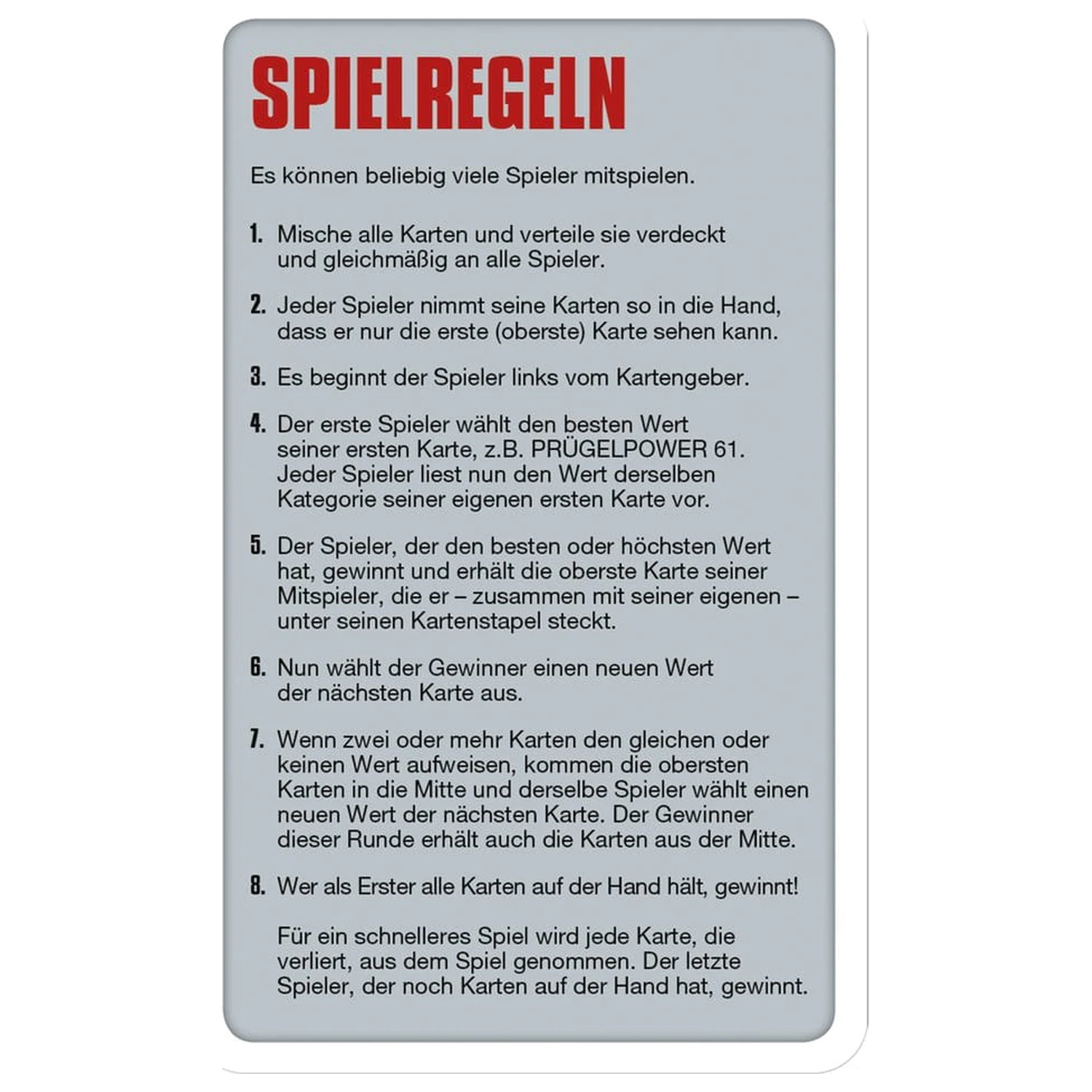 Karetní hra Asterix Top Trumps *Německá verze* fotografii produktu