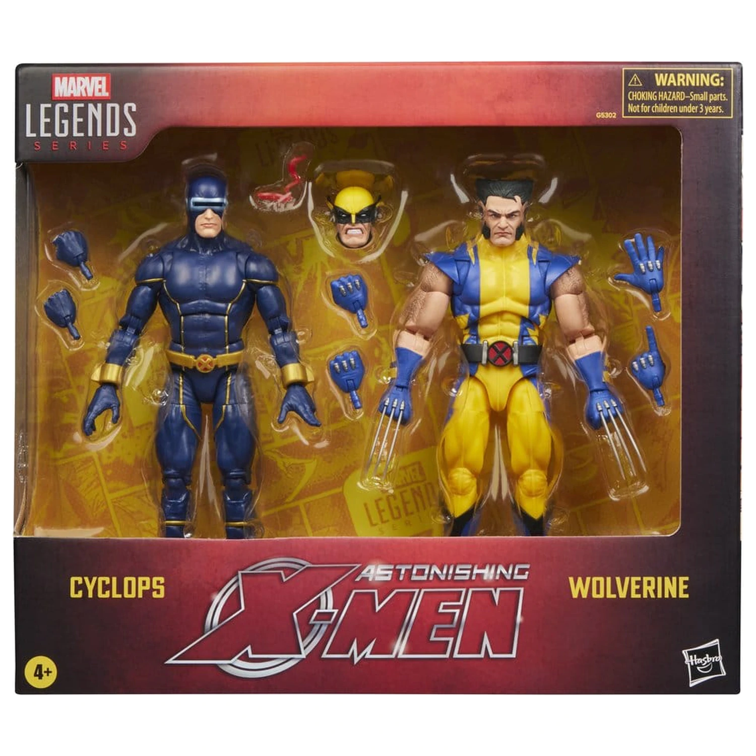 Astonishing X-Men Marvel Legends Akční figurky 2-Pack Cyclops & Wolverine 15 cm fotografii produktu