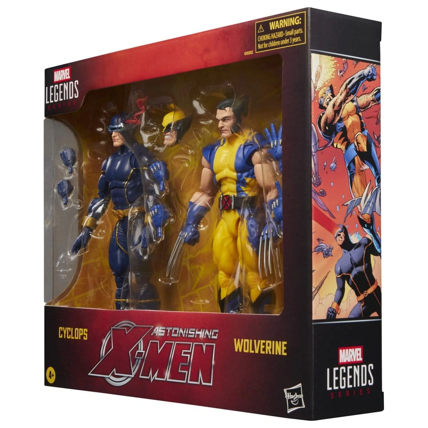 Astonishing X-Men Marvel Legends Akční figurky 2-Pack Cyclops & Wolverine 15 cm fotografii produktu
