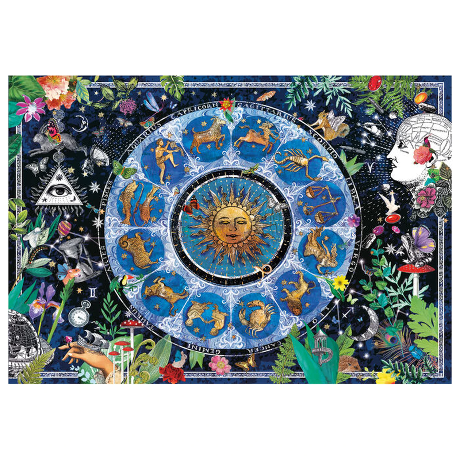 Astrologická mapa puzzle 1000 dílků fotografii produktu