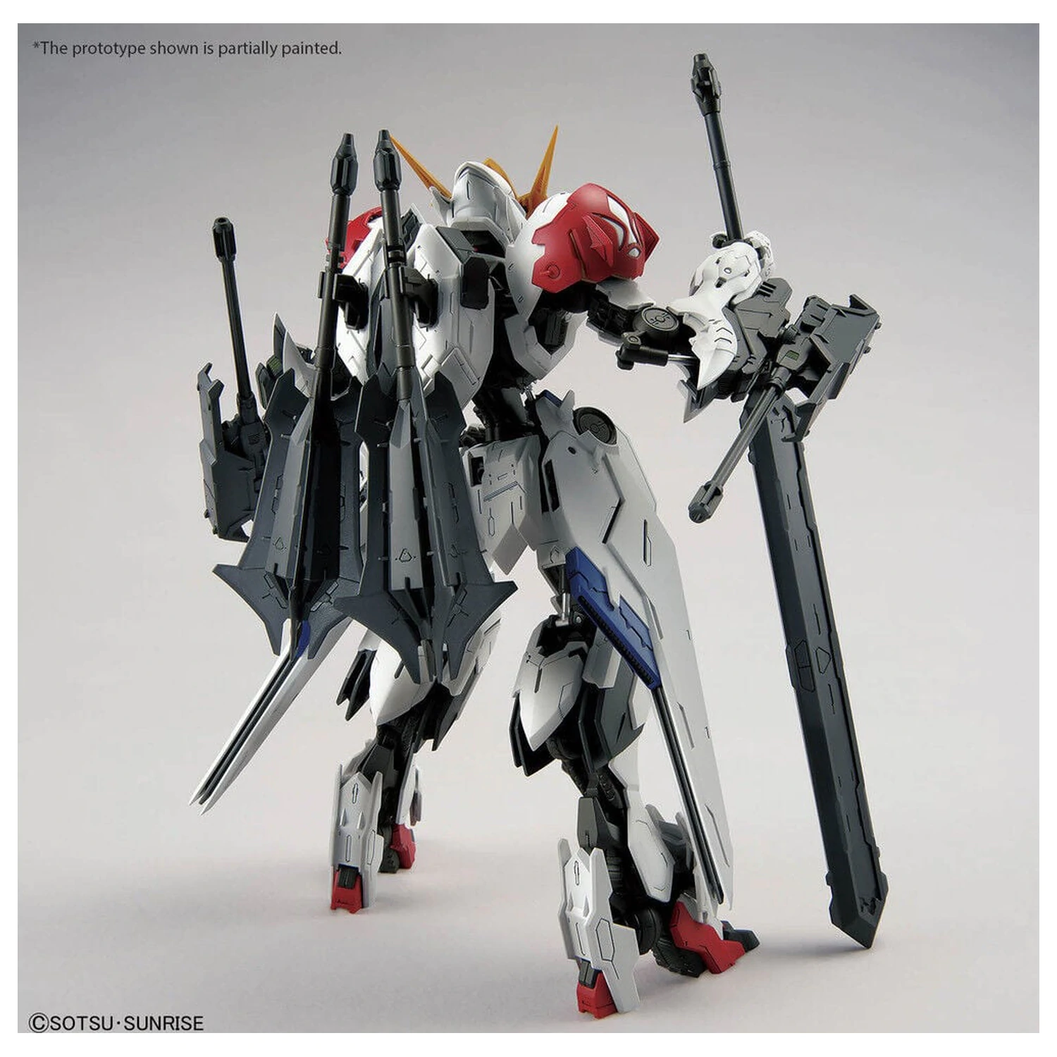 ASW-G-08 Gundam Barbatos Lupus Model kit MG 1/100 fotografii produktu