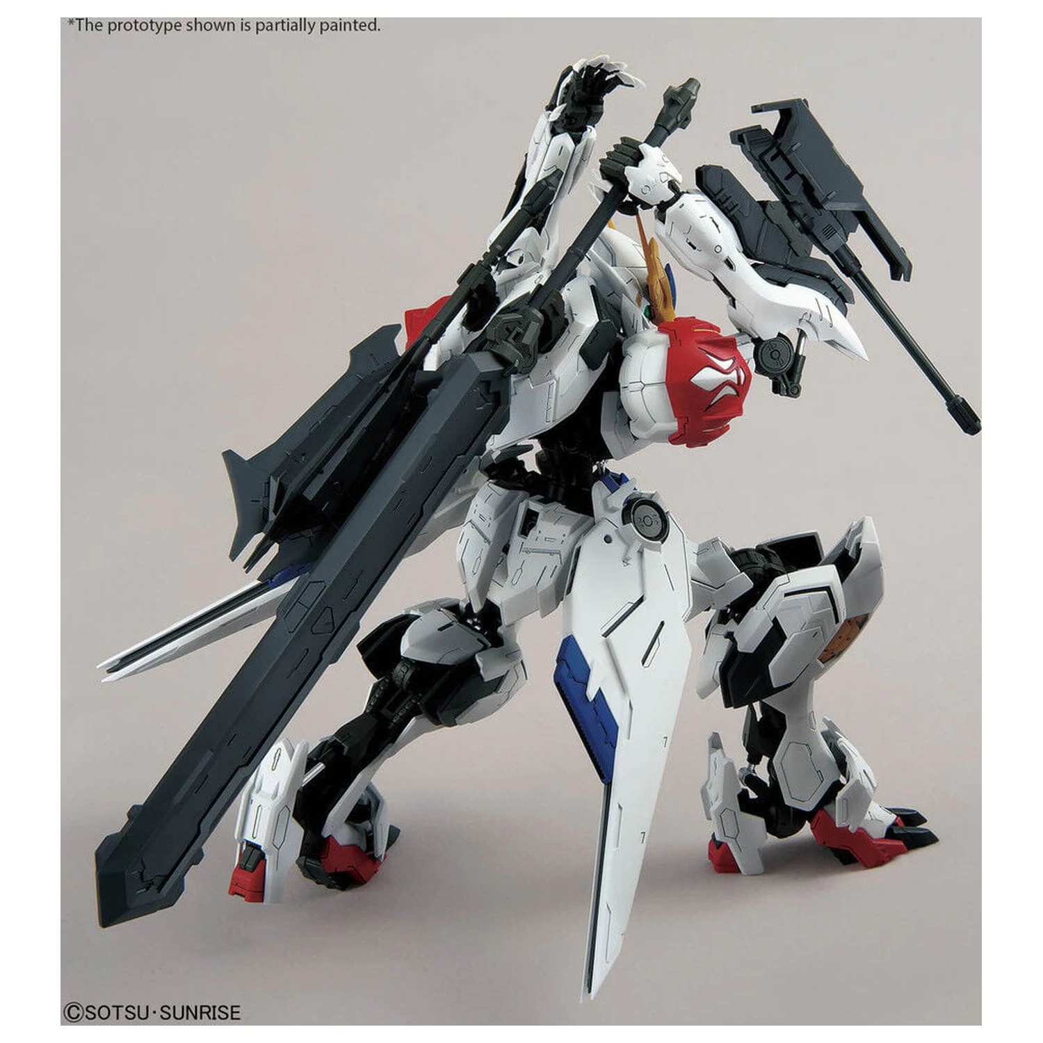 ASW-G-08 Gundam Barbatos Lupus Model kit MG 1/100 fotografii produktu