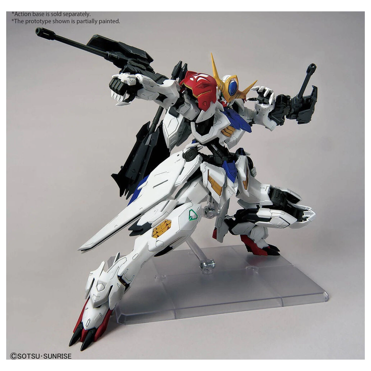 ASW-G-08 Gundam Barbatos Lupus Model kit MG 1/100 fotografii produktu