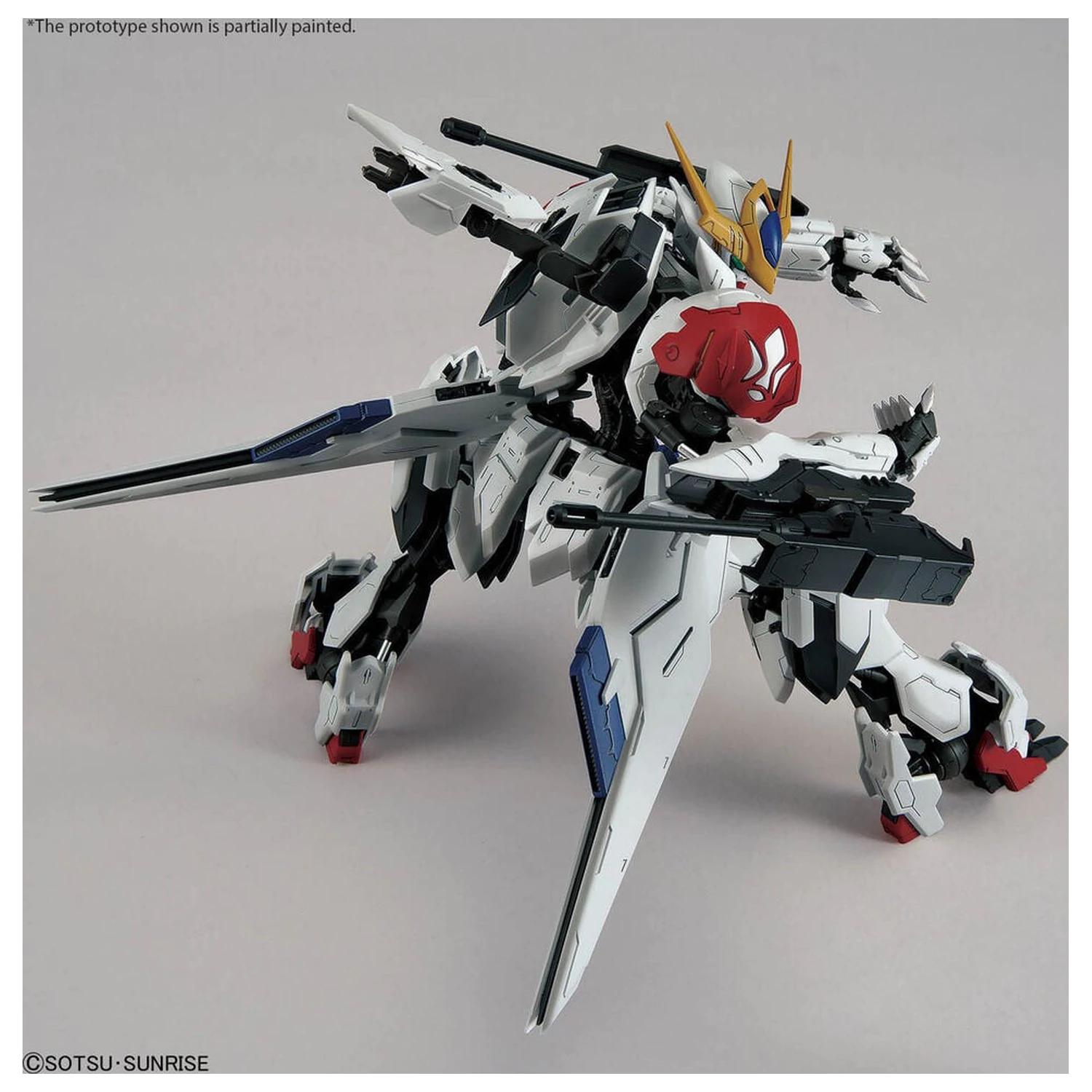 ASW-G-08 Gundam Barbatos Lupus Model kit MG 1/100 fotografii produktu