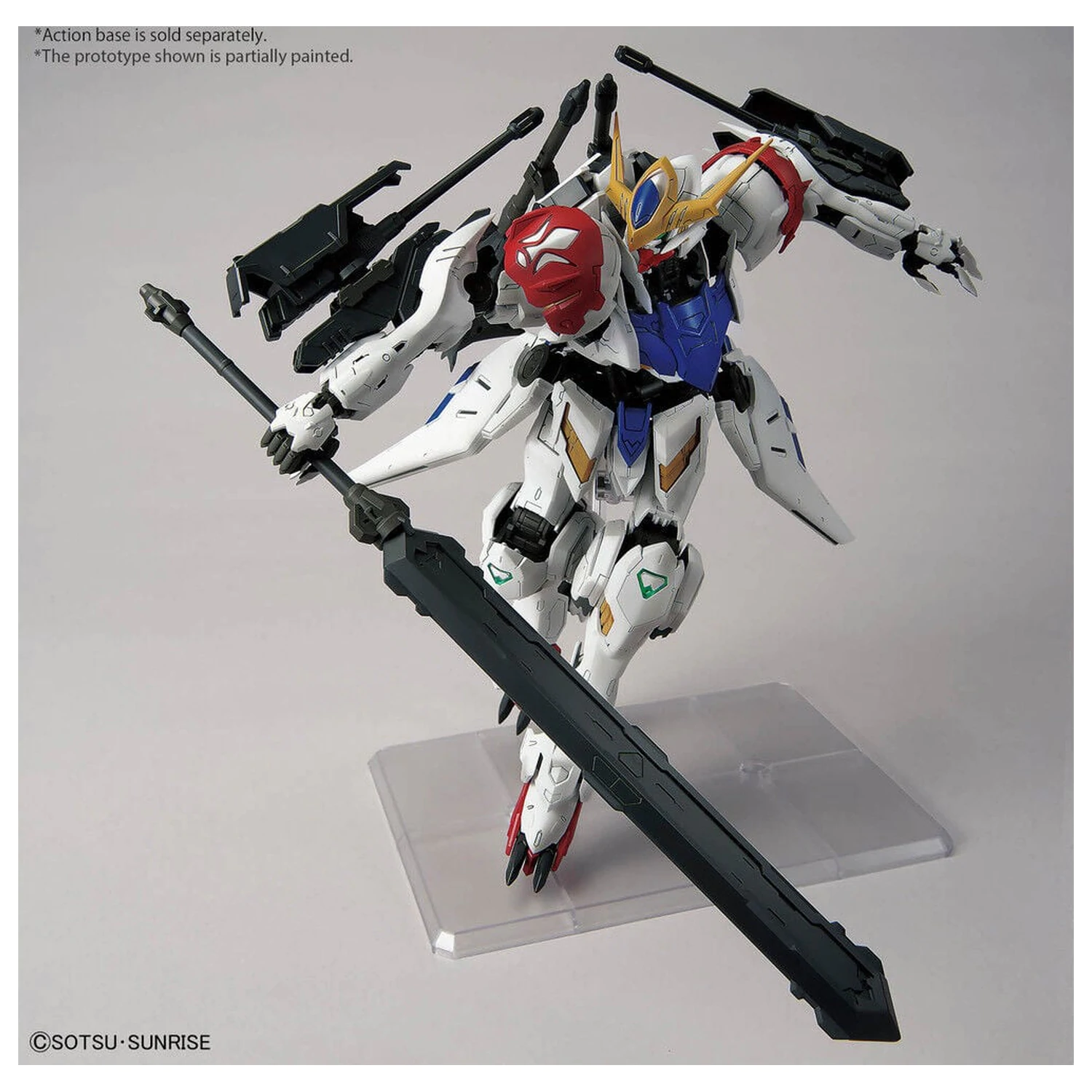 ASW-G-08 Gundam Barbatos Lupus Model kit MG 1/100 fotografii produktu