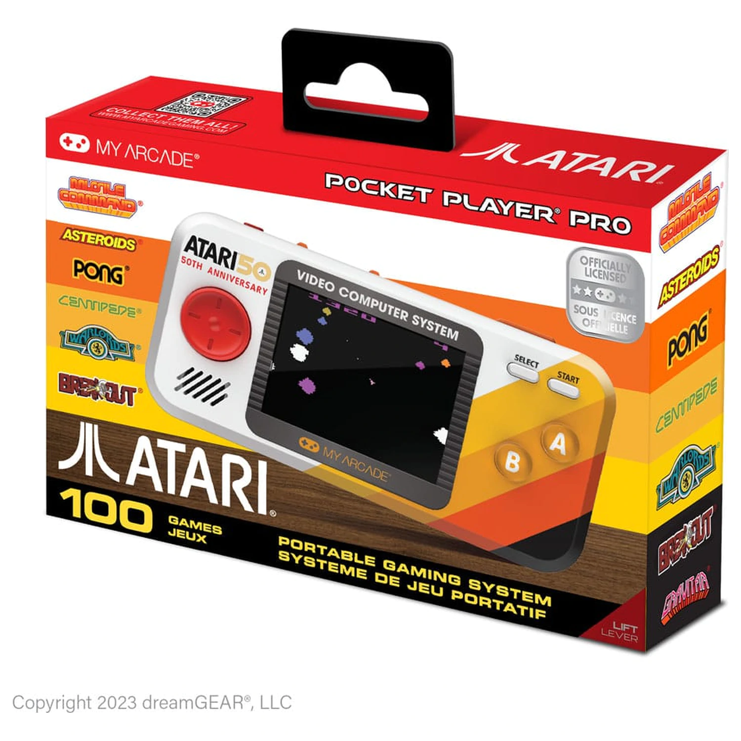 Atari Přenosný herní systém Kapesní hráč Pro fotografii produktu