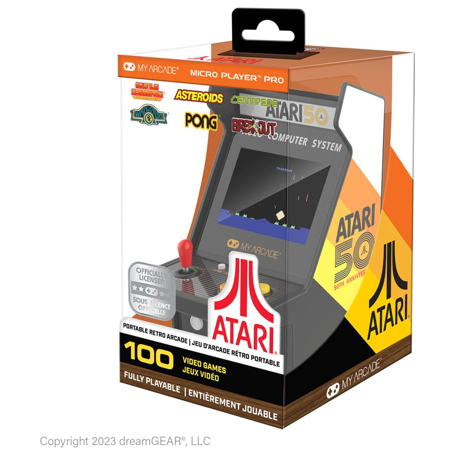 Atari Přenosný Retro Arkádový Mikro Přehrávač Pro fotografii produktu