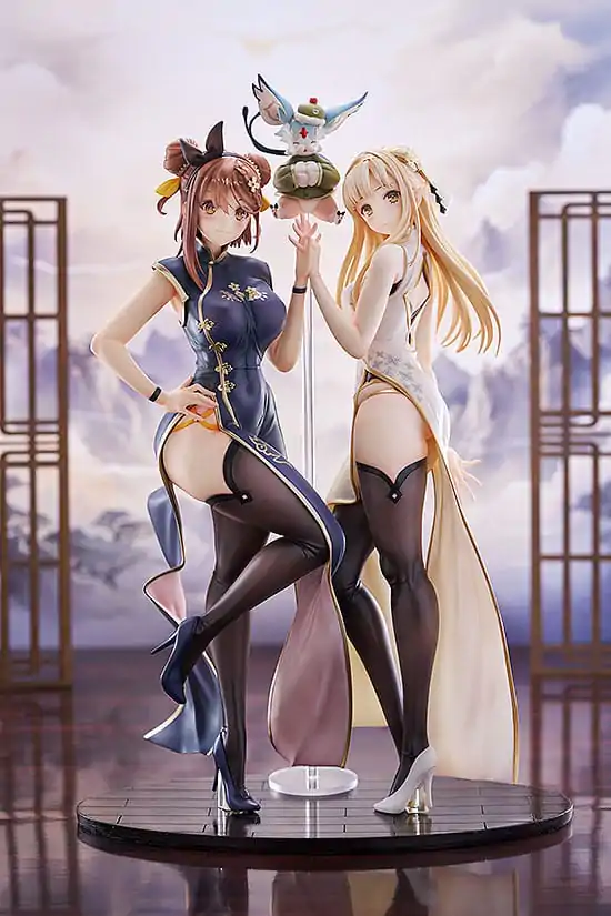 Atelier Ryza 2: Lost Legends & the Secret Fairy PVC Socha 1/6 Ryza & Klaudia: Chinese Dress Ver. 28 cm fotografii produktu