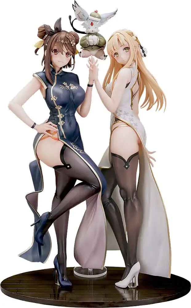 Atelier Ryza 2: Lost Legends & the Secret Fairy PVC Socha 1/6 Ryza & Klaudia: Chinese Dress Ver. 28 cm fotografii produktu