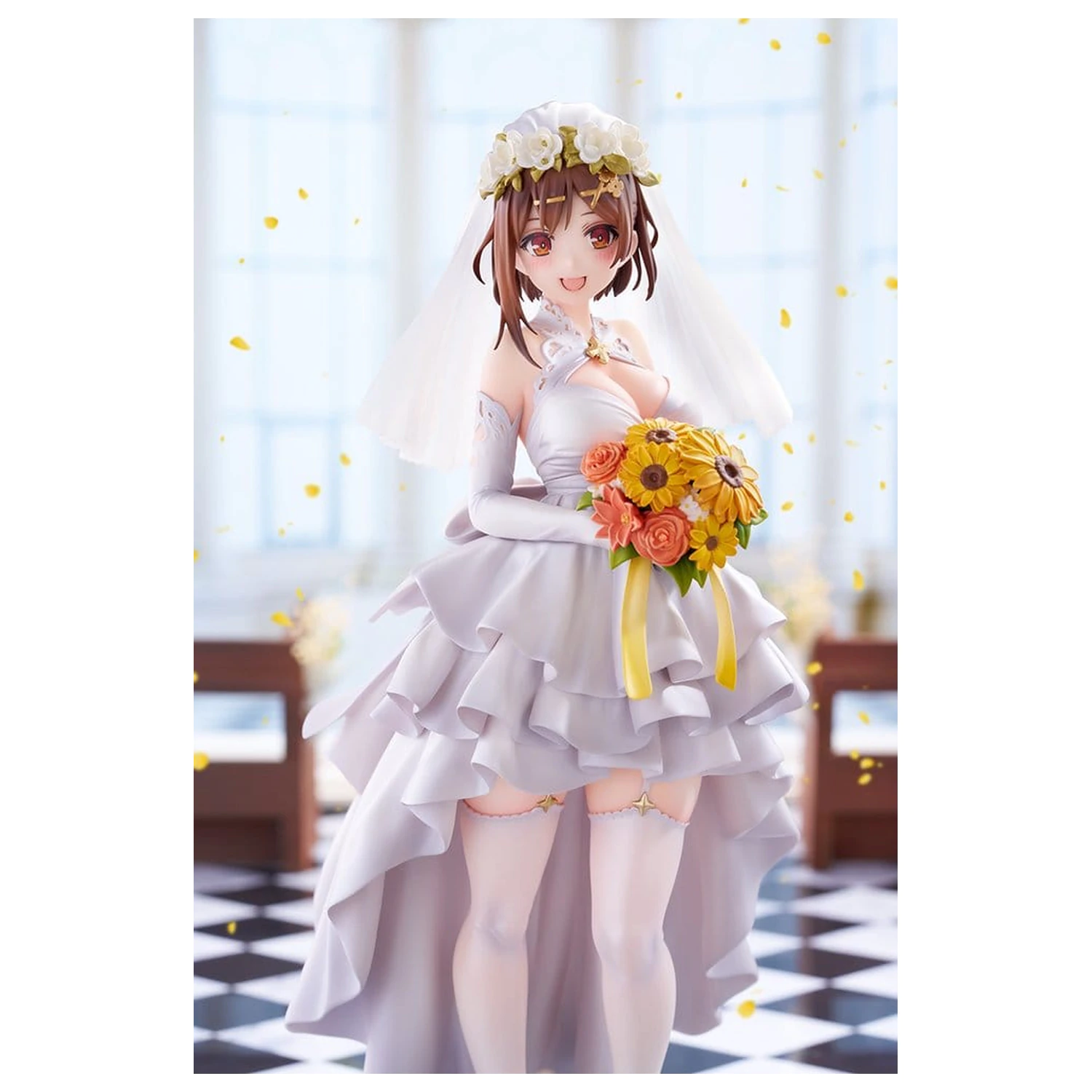 Atelier Ryza 3: Alchemist of the End & the Secret Key PVC Figurka 1/7 Ryza (Reisalin Stout) Svatební styl 25 cm fotografii produktu