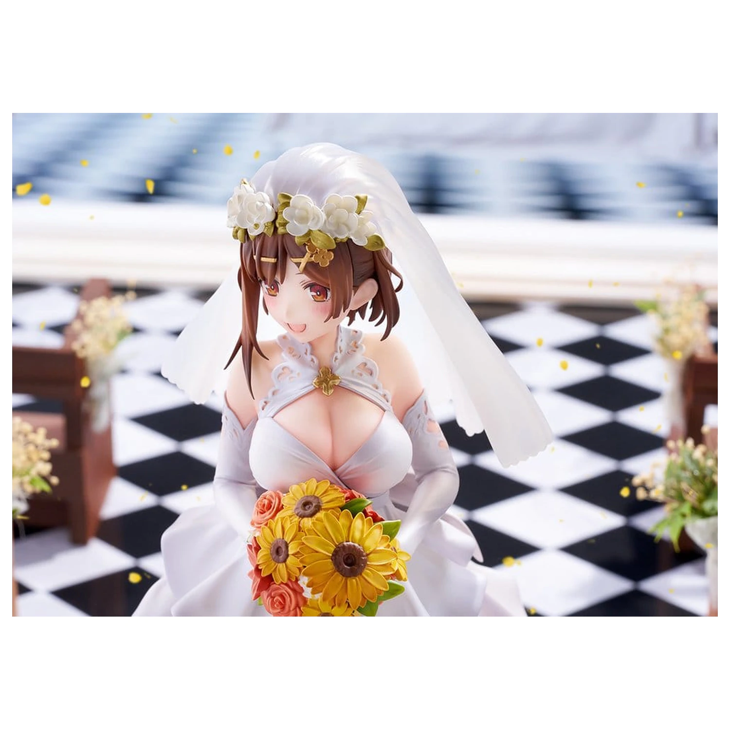 Atelier Ryza 3: Alchemist of the End & the Secret Key PVC Figurka 1/7 Ryza (Reisalin Stout) Svatební styl 25 cm fotografii produktu