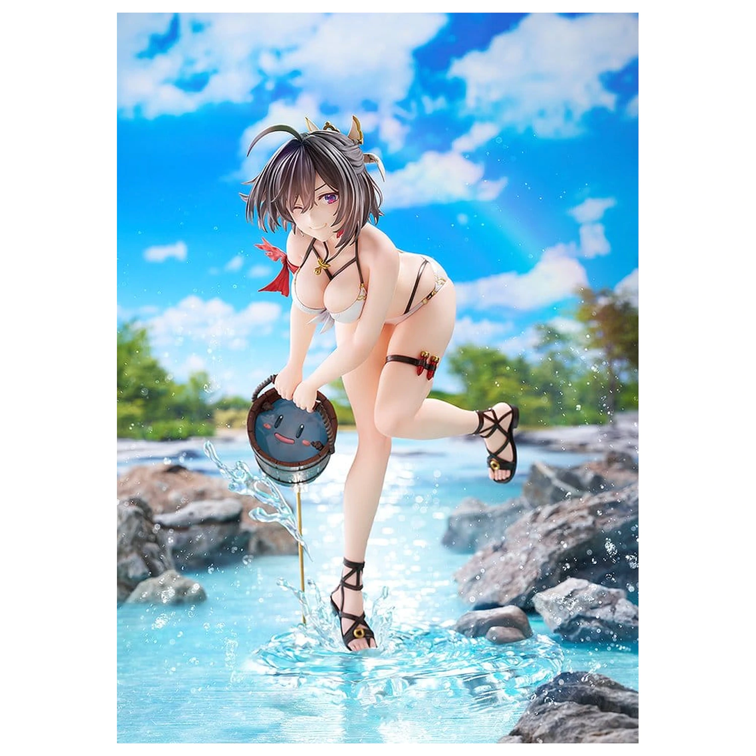 Atelier Yumia: The Alchemist of Memories & the Envisioned Land PVC Figure 1/6 Yumia Liessfeldt: Playing in the Water Ver. 25 cm fotografii produktu