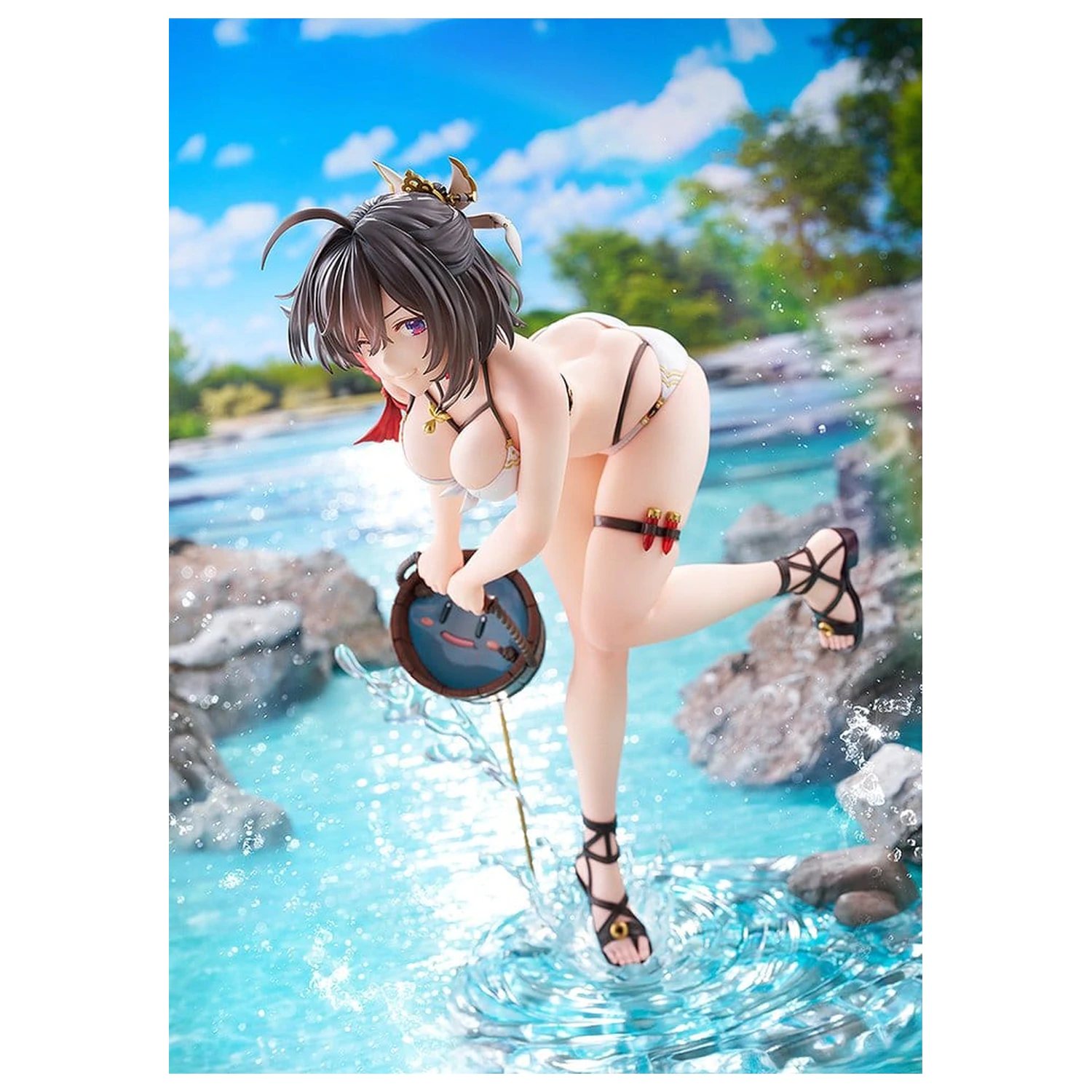 Atelier Yumia: The Alchemist of Memories & the Envisioned Land PVC Figure 1/6 Yumia Liessfeldt: Playing in the Water Ver. 25 cm fotografii produktu