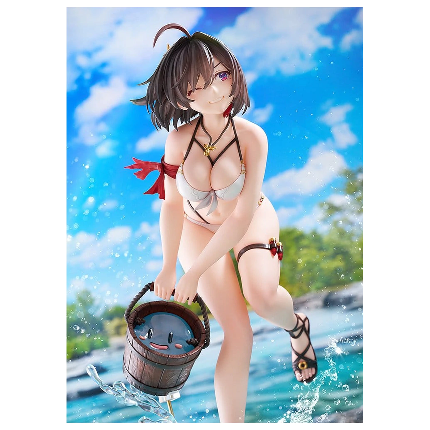 Atelier Yumia: The Alchemist of Memories & the Envisioned Land PVC Figure 1/6 Yumia Liessfeldt: Playing in the Water Ver. 25 cm fotografii produktu