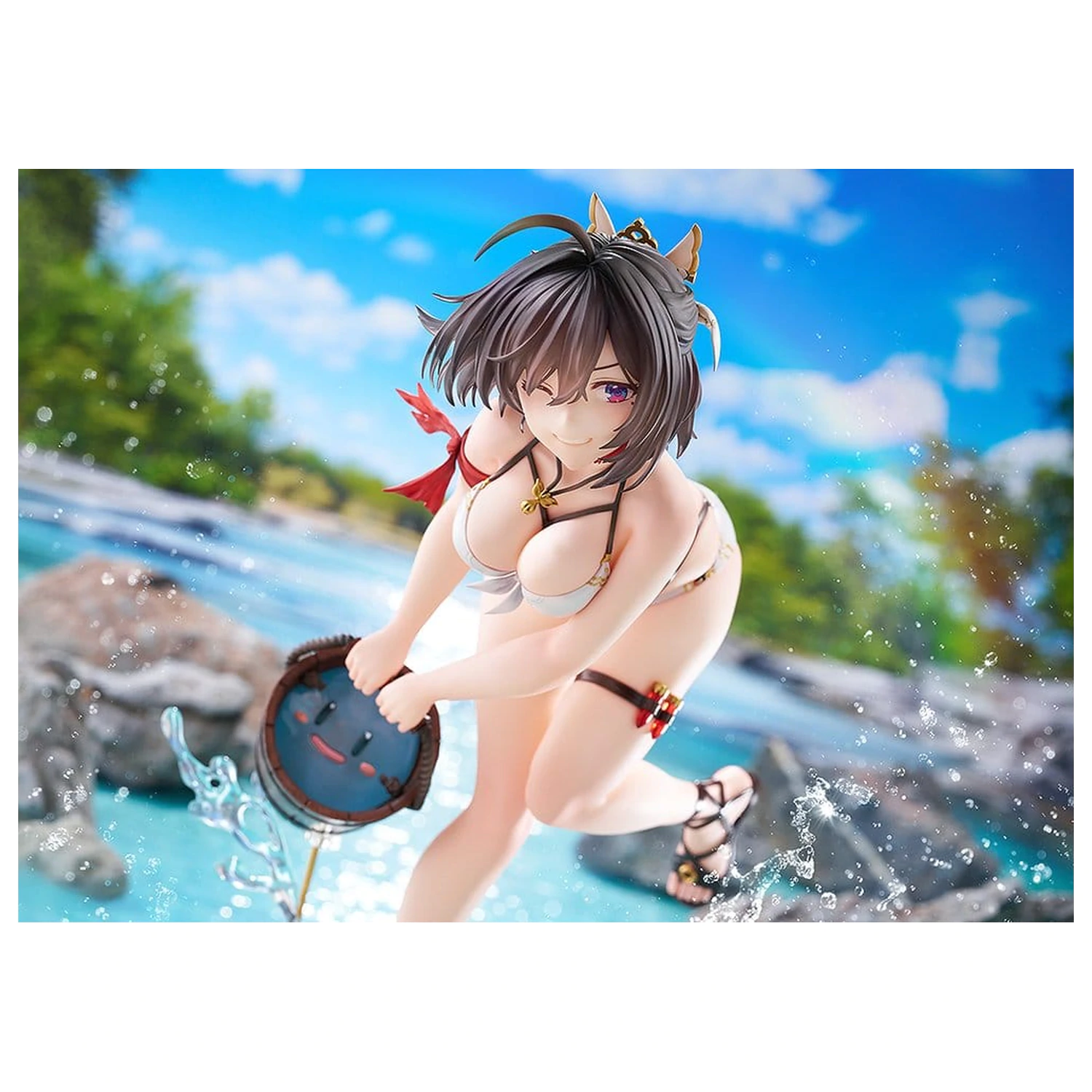 Atelier Yumia: The Alchemist of Memories & the Envisioned Land PVC Figure 1/6 Yumia Liessfeldt: Playing in the Water Ver. 25 cm fotografii produktu