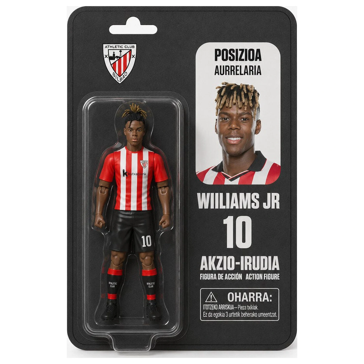 Athletic Club Bilbao Williams Jr akční figurka 10 cm fotografii produktu