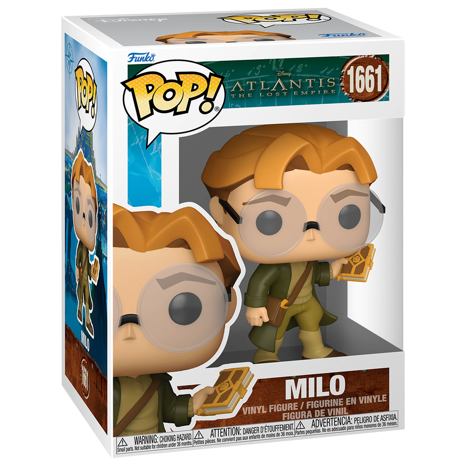 Atlantis: The Lost Empire Funko POP! Vinylová figurka Milo 9 cm fotografii produktu