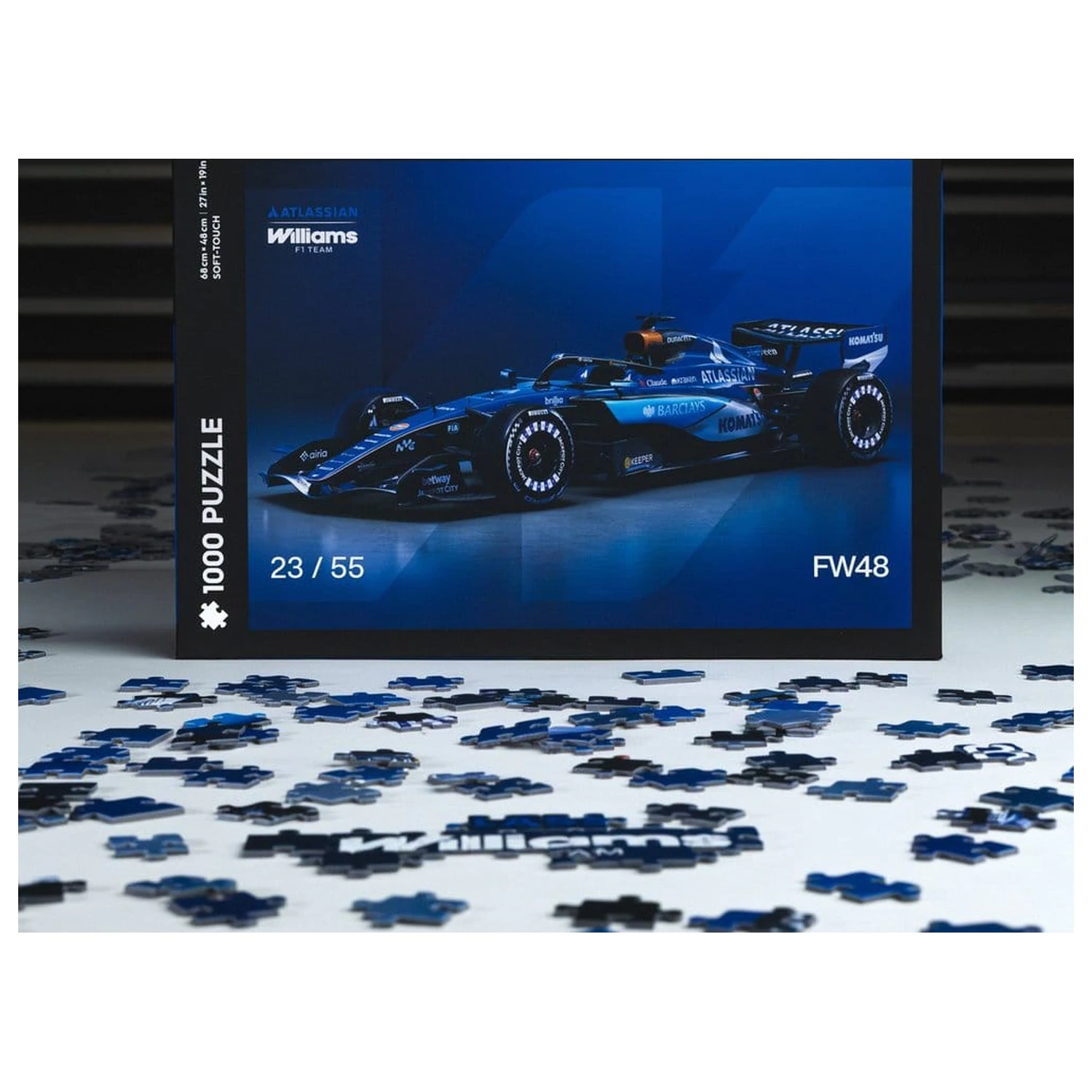 Atlassian Williams F1 Team Puzzle FW48 2026 (1000 dílků) 48 x 68 cm fotografii produktu