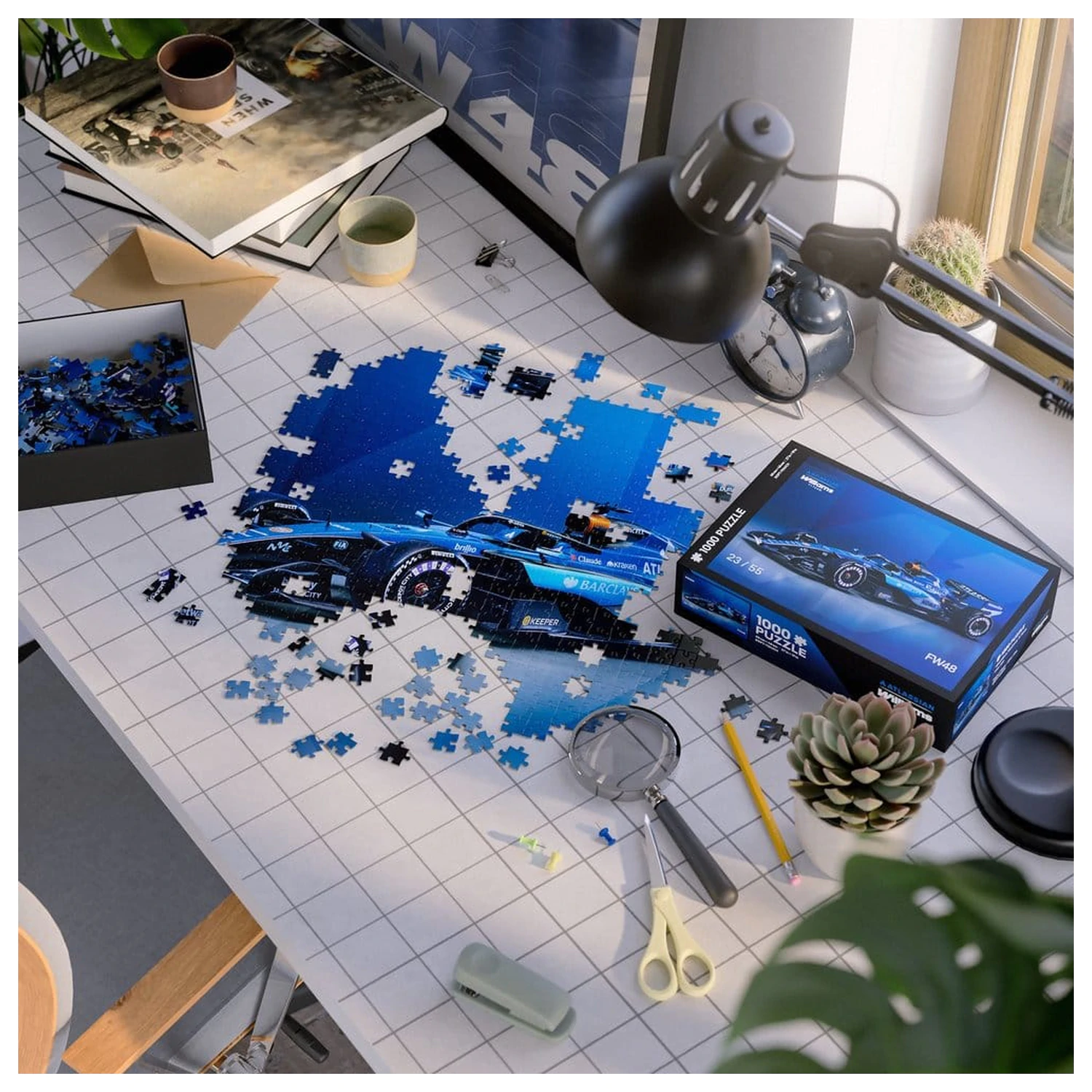 Atlassian Williams F1 Team Puzzle FW48 2026 (1000 dílků) 48 x 68 cm fotografii produktu